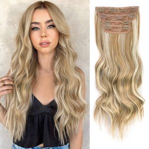 Synthetic clip-on extensions (super volume) Twisted #18/#22