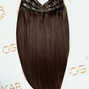 Half Head Eva Hair (6D) Brown Medium #4