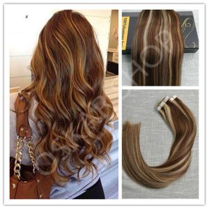 Tape In Extensions DeLuxe Balayage #4 #22