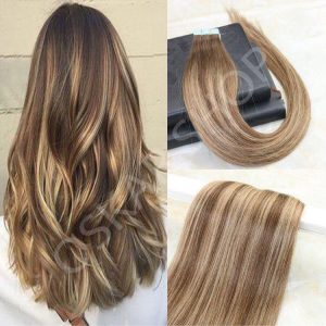 Tape In Extensions DeLuxe Balayage #6 #24