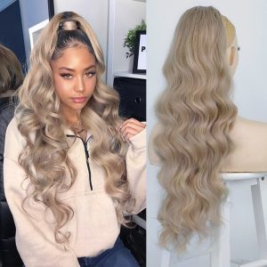Braided Ponytail Blonde III, 70 cm