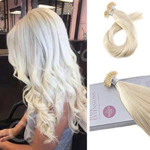 Keratin Extensions Wavy Hair #100