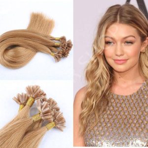 Keratin Extensions Wavy Hair #12