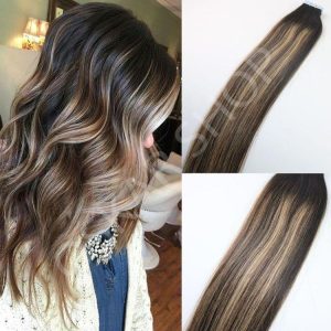 Tape In Extensions DeLuxe #1b #12