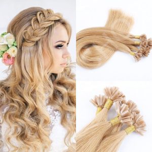 Keratin Extensions Wavy Hair #24