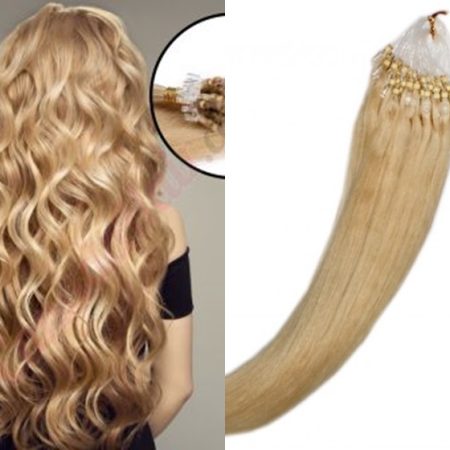 Microring Extensions Wavy Hair #24