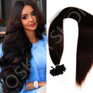 Keratin Extensions Wavy Hair #2