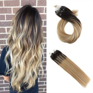 Microring Extensions Wavy Hair #2 #22