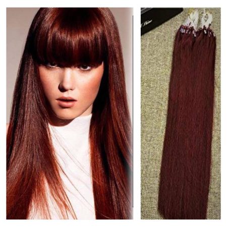 Microring Extensions Wavy Hair #33