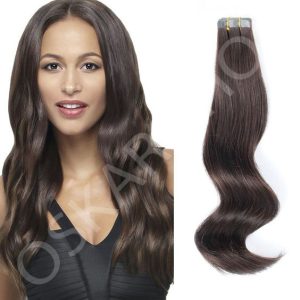 White Platinum Tape In Extensions #4D