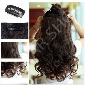 Half Head Hair Extensions DeLuxe #4D