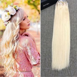 Microring Extensions Wavy Hair #613