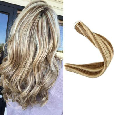 White Platinum Tape In Extensions #7 #60