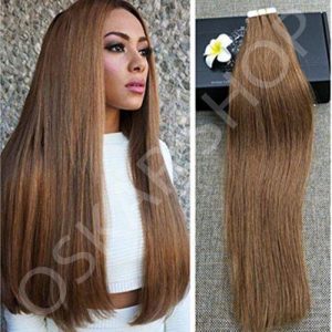 White Platinum Tape In Extensions #7L