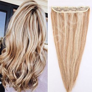Half Head Hair Extensions Diamond #8N #60