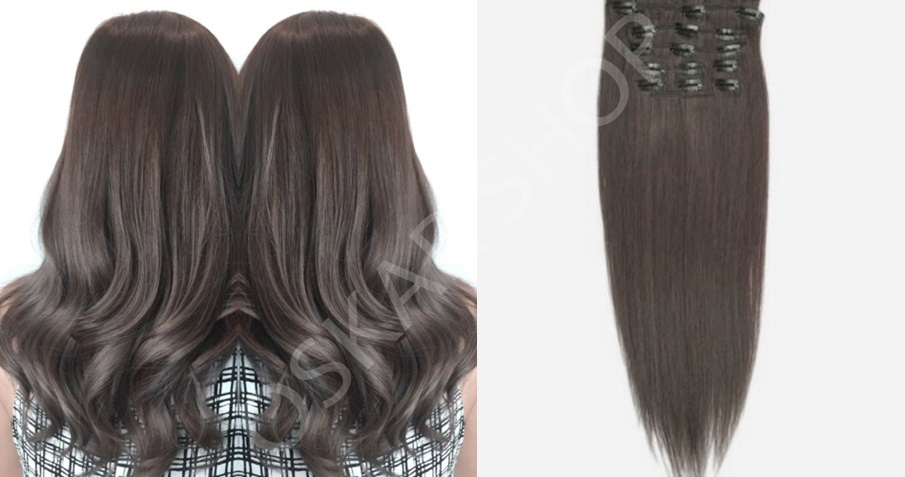 Clip On Premium Straight Black Collection #9