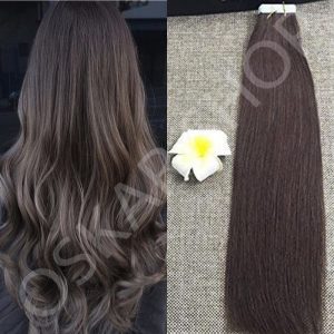 White Platinum Tape In Extensions #9