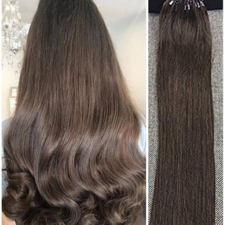 Microring Extensions Curly Hair #9