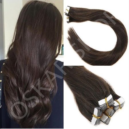 White Platinum Tape In Extensions #9D