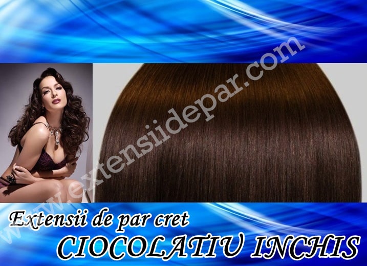 Clip-On Extensions Curly Dark Chocolate