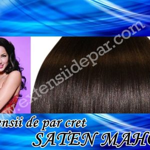 Clip-On Extensions Curly Dark Chocolate Brown