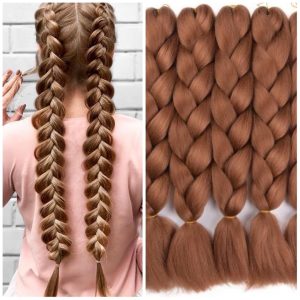 Braids Extensions Light Brown