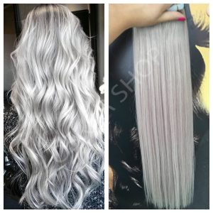 Tape In Extensions DeLuxe Light Grey