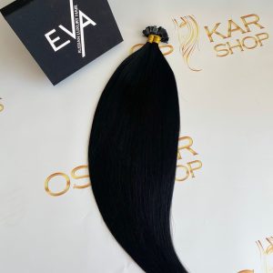 Keratin Russian Hair Extensions #1 Black