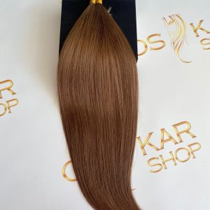 Keratin Russian Hair Extensions #6 Natural Brown