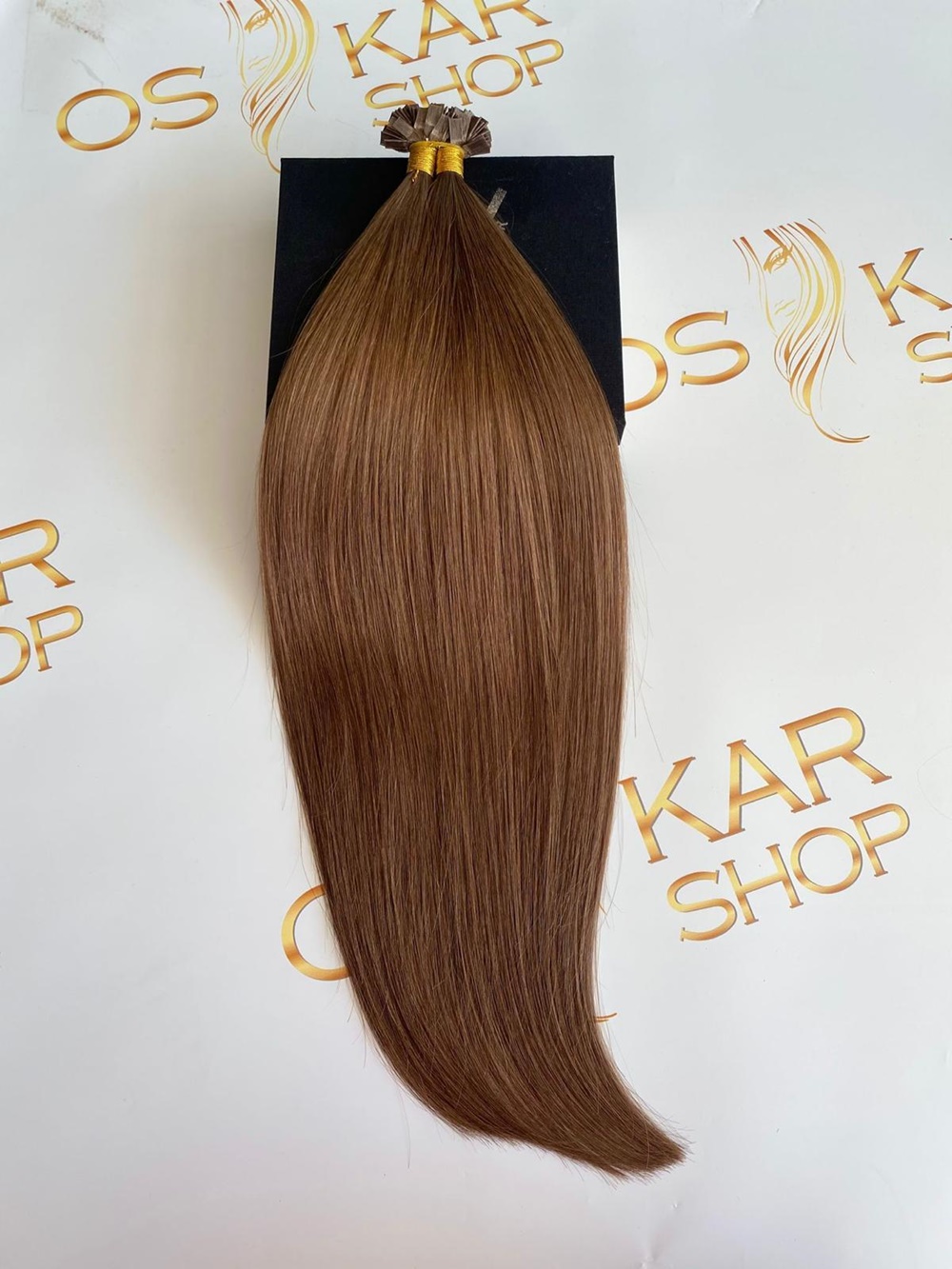 Keratin Russian Hair Extensions #6 Natural Brown