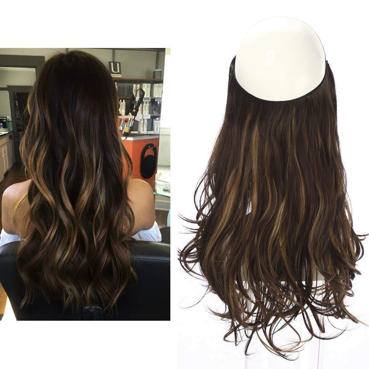 Flip IN Hair Extensions Highlighted #2 #10