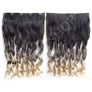 Syntethic Half Head Hair Ombre #2 24