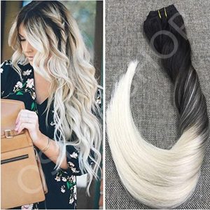 Easy Clip-On Set Balayage #1B #100