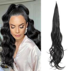 Ponytail ONE STEP #1B Natural Black