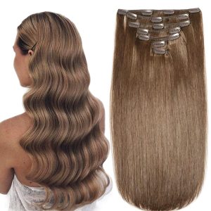 Clip-on Russian Pearl Brown #7L