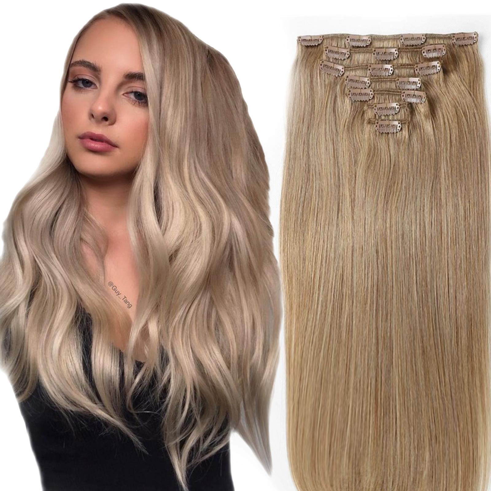 Clip-on Russian Natural Blonde #16