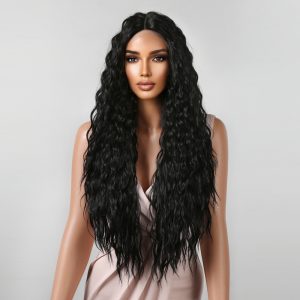 Curly Black Wig