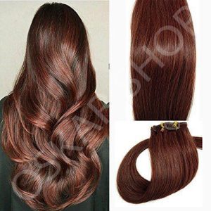 Clip-on Russian #33 Dark Cooper Brown