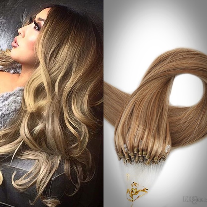 Microring Hair Extensions Oskar #18L