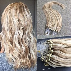 Microring Hair Extensions Oskar #24 Light Grey