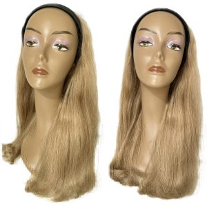 Volume Wefts with Headband Deluxe Sandy Blonde