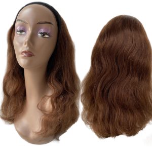 Volume Wefts with Headband Deluxe Medium Chestnut