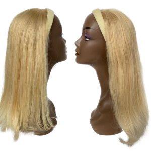 Volume Wefts with Headband Deluxe Light Blonde