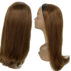 Volume Wefts with Headband Deluxe Chestnut
