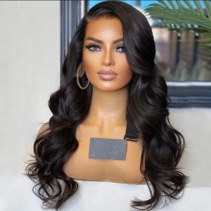 Natural Hair Wig Brilliant Brown