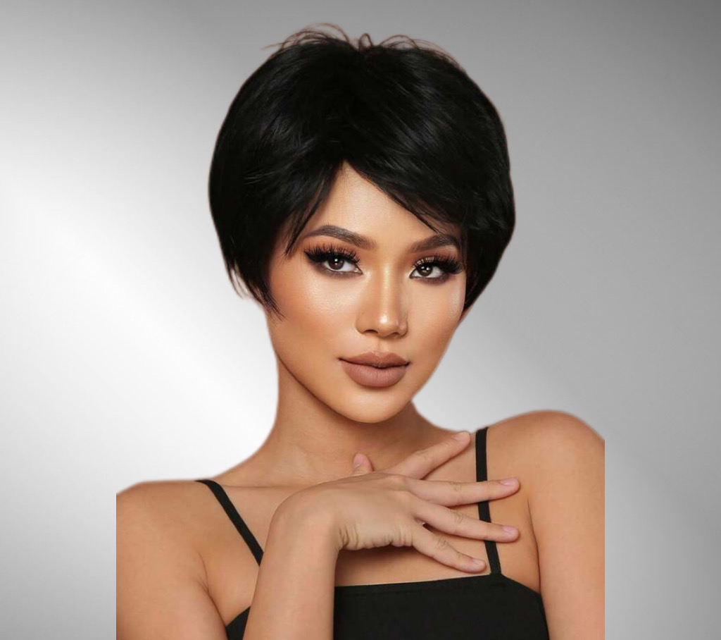 Lady Black Wig - Image 2