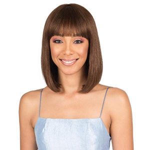 Bob Wig with bangs Light Brown
