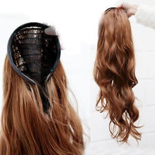 Volume Wefts with Headband Deluxe Chestnut - Image 4