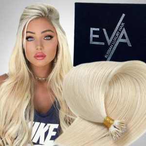 Nanoring Russian Extensions Light Blonde #60