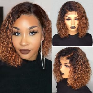 Bob Wig Curly ombre #2/#7